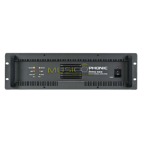 מגבר הספק 2X200W עם שנאי קו PHONIC ICON300