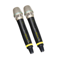 זוג מיקרופונים אלחוטיים ידניים MIPRO ACT-5802H 5.8GHz