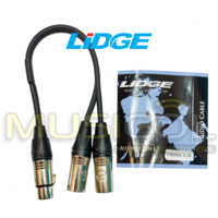 כבל פיצול XLR באורך 30 סמ' LIDGE YM-390E