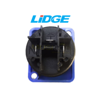 מחבר POWER-CONNECTOR לפנל כחול LIDGE LS-3MPA