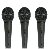 סט 3 מיקרופונים דינמיים XM1800S