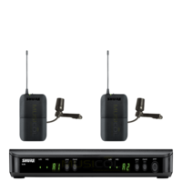 זוג מיקרופונים אלחוטיים נק מייק SHURE BLX188E/CVL