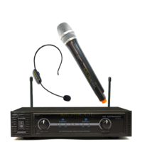 זוג מיקרופונים אלחוטיים ידני + מדונה JADE IU-2071-HMT
