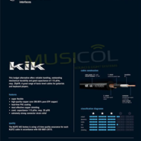 כבל לכלי נגינה PL - PL באורך 3 מטר KLOTZ KIK3.0PPSW