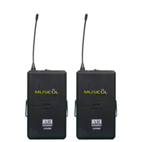 זוג מיקרופונים אלחוטיים משדר חגורה AR-ACOUSTIC UX42M