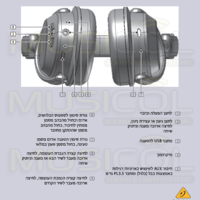 אוזניות אלחוטיות מבטלות רעש פעיל  BEHRINGER HC-2000BNC