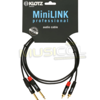 כבל סטריאו PL-RCA באורך 3 מטר KLOTZ KT-CJ300