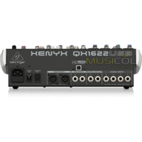מיקסר 12 כניסות כרטיס קול ואפקט לשירה QX1622USB