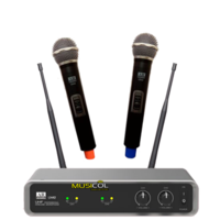 זוג מיקרופונים אלחוטיים ידניים AR-ACOUSTIC UX42