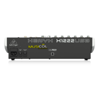 מיקסר 14 כניסות כרטיס קול ואפקט לשירה XENYX X1222USB