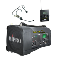 בידורית אלחוטית עם מיקרופון מדונה MIPRO MA-100SU-M
