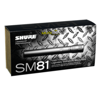 מיקרופון קונדנסר מקצועי SHURE SM81-LC