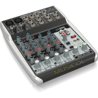 מיקסר 6 כניסות עם כרטיס קול Q802USB