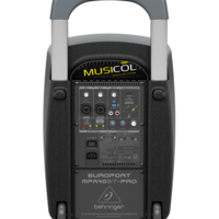 בידורית נטענת עם גלגלים BEHRINGER MPA40BT-PRO