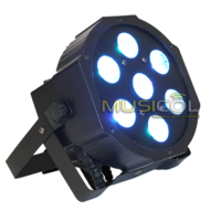 פנס שטיפה תומס 7 לדים RGBW-A-UV 12W 