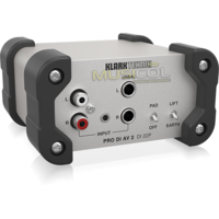 קופסאת DI סטריאו פסיבית KLARK TEKNIK DI-22P