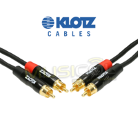 כבל סטריאו RCA-RCA באורך 3 מטר KLOTZ KT-CC300