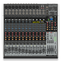 מיקסר 16 ערוצים כרטיס קול ואפקט לשירה XENYX X2442USB