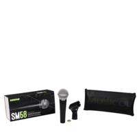 מיקרופון דינמי לדיבור ושירה SHURE SM58