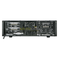 מגבר הספק 2X400W עם שנאי קו PHONIC ICON700