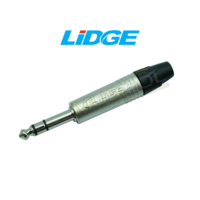 מחבר איכותי PL 6.3MM סטריאו לכבל LIDGE YM202D
