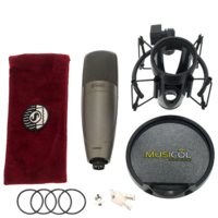 מיקרופון קונדנסר מקצועי לשירה SHURE KSM42/SG