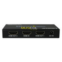 מפצל 1:2 של HDMI 2.0 עם EDID, 18G 4:4:4