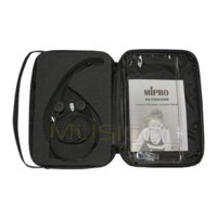 מיקרופון מדונה צבע שחור MIPRO MU-55HN