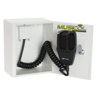 קופסת קיר תקנית למיקרופון כריזה AR ACOUSTIC MIC-BOX