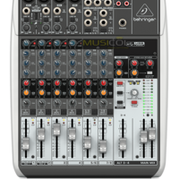 מיקסר 8 כניסות עם כרטיס קול Q1204USB
