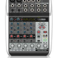 מיקסר 6 כניסות עם כרטיס קול Q802USB