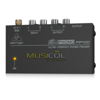 קדם מגבר פטיפון BEHRINGER PP400