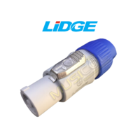 מחבר איכותי POWER-CONNECTOR לבן LIDGE LS-3FCB
