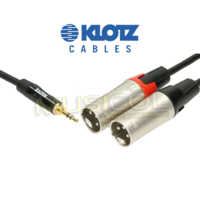 כבל XLR-PL3.5 באורך 3 מטר KLOTZ KY9-300
