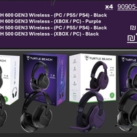באנדל 4 אוזניות אלחוטיות STEALTH GEN3 – Turtle Beach, צבעים שונים
