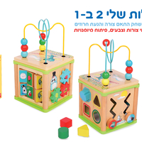 קובית פעילות - עץ