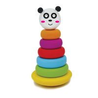 מגדל טבעות מעץ 