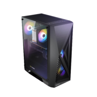 נייח גיימינג AX61 600W H610M I5-12400F 16GB DDR5 1TB NVME RTX3050