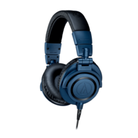 אוזניות ‏חוטיות Audio Technica ATH-M50X Deep Sea אודיו טכניקה