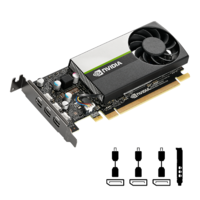 כרטיס מסך לתוכנות גרפיות PNY Quadro T400 2GB GDDR6 Mini DPx3 OEM