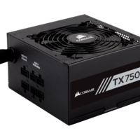 ספק כוח Corsair TX750M 80 plus GOLD Modular 750W 4X8PIN 12CM