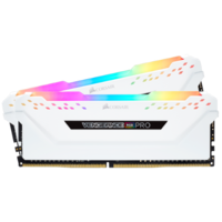 זכרון קיט לנייח CORSAIR 2X8 16GB DDR4 3200MHz RGB PRO White