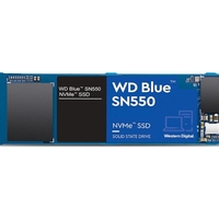 דיסק פנימי WD SN550 BLUE 500GB SSD NVME Gen3X4 up to 2,600 MB/s