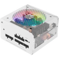 ספק כוח Corsair CX550F RGB 550W 80 Plus Bronze Full Modular White