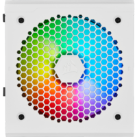 ספק כח לבן CORSAIR CX Series RGB White 650 Watt 80 Plus BRONZE