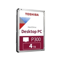 דיסק פנימי מכאני לנייח Toshiba P300 4TB 5400RPM 3.5 SATA III