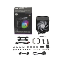 מאורר למעבד Cooler Master Master Air MA612 STEALTH ARGB Intel/AMD