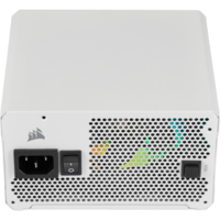 ספק כח לבן CORSAIR CX Series RGB White 650 Watt 80 Plus BRONZE