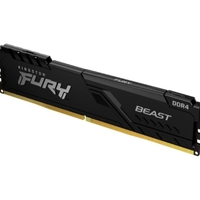 זכרון לנייח Kingston Fury Beast KF432C16BB/8 8GB DDR4 3200Mhz