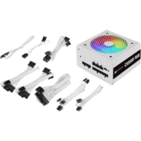ספק כוח Corsair CX550F RGB 550W 80 Plus Bronze Full Modular White